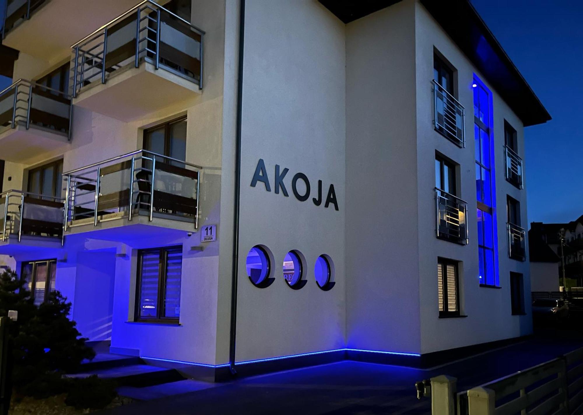 Akoja Bed & Breakfast Wladyslawowo Bagian luar foto